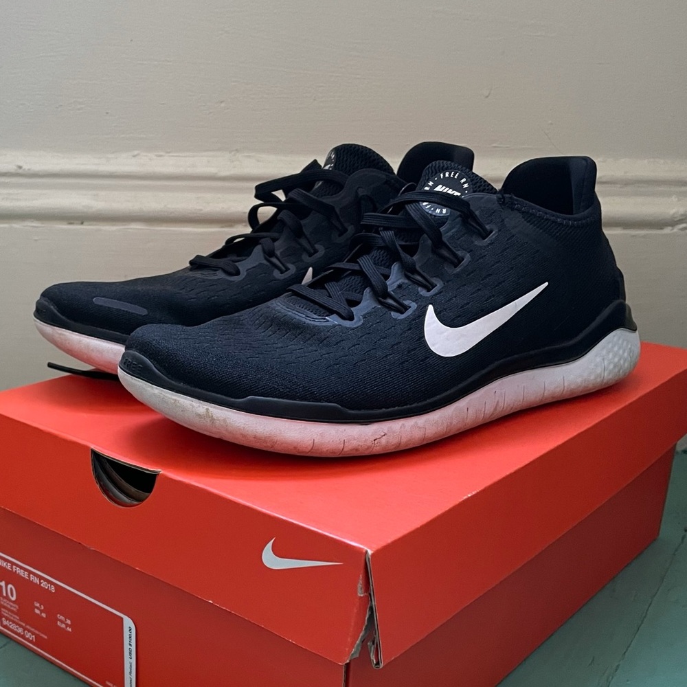 Nike Free RN 2018 men’s US 10 black
